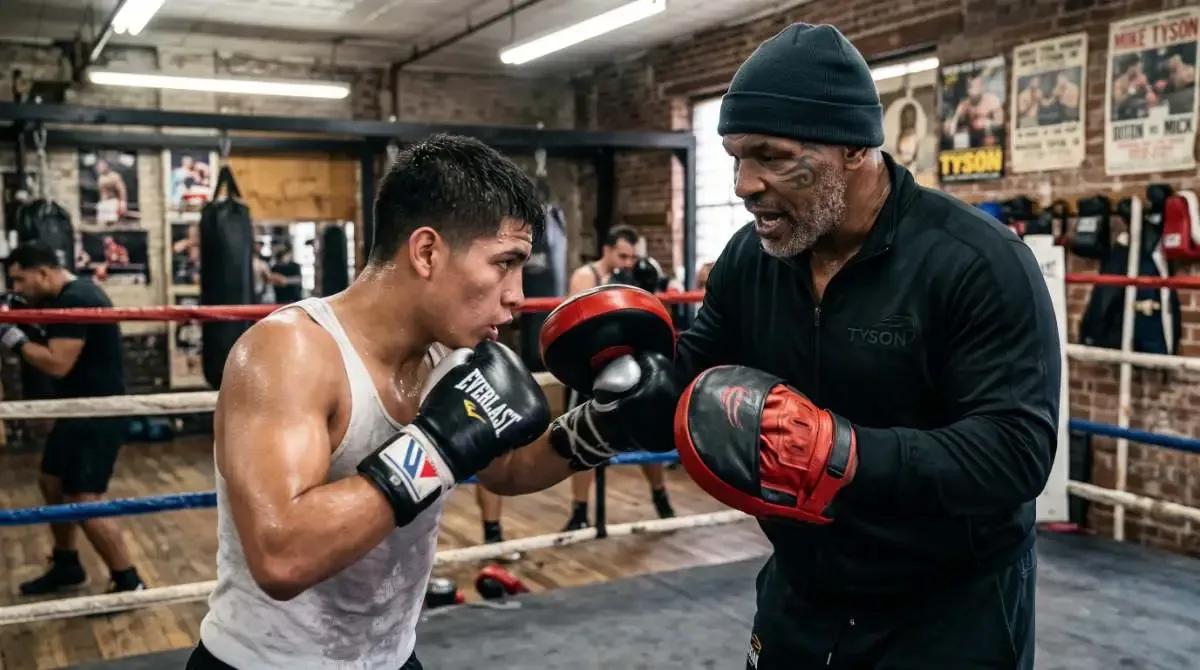 Mike Tyson Mentors Next Generation Through Amateur Boxing Showcase at Las Vegas Venue