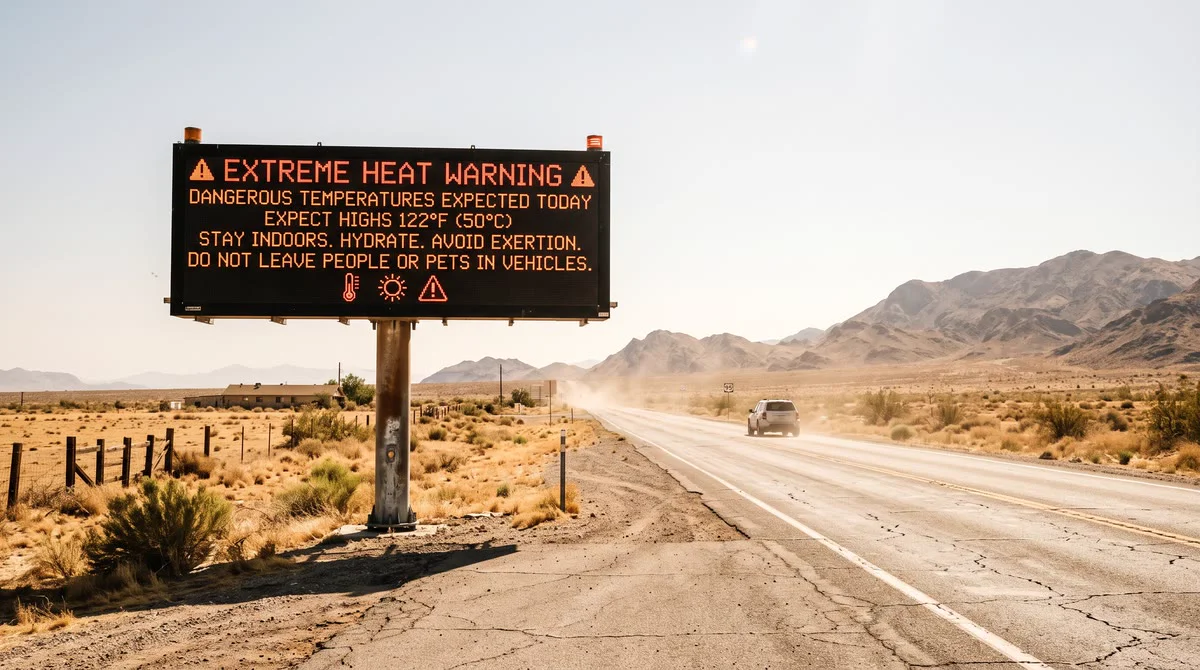 Extreme Heat Warning to Hit Las Vegas Starting Thursday and Lasting Through the Weekend
